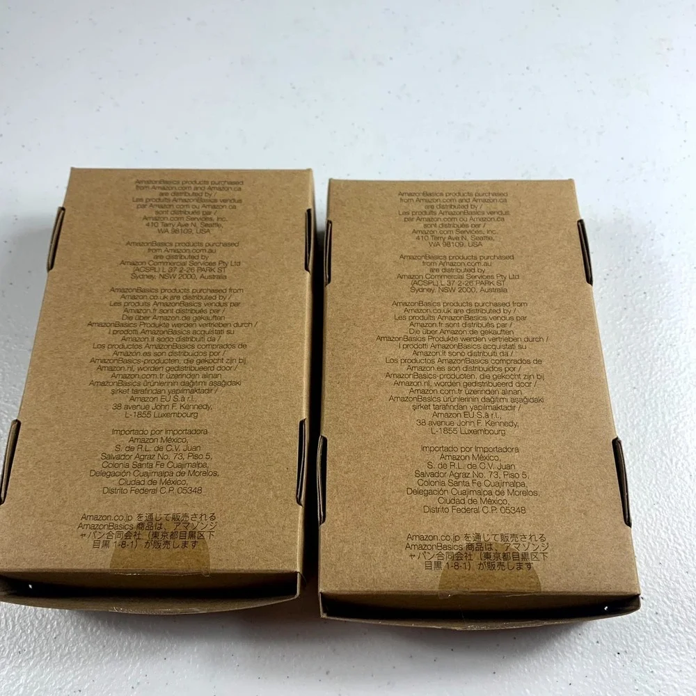 AmazonBasics High-Speed HDMI Cable 6 ft 4K 60Hz 2.0 Cord‎ B014I8SSDO - Lot of 2